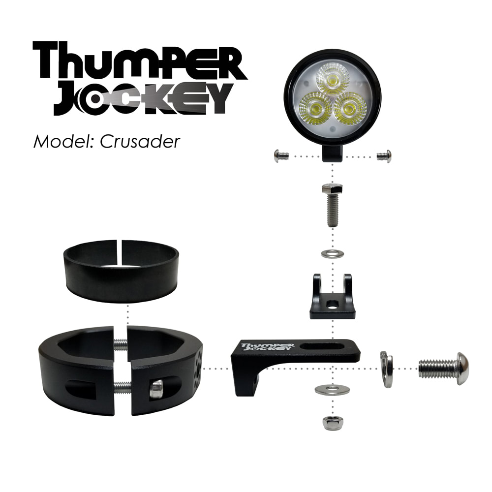 Thumper Jockey Crusader Dirt Bike Lights - ThumperJockey